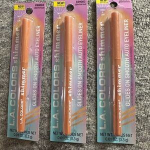 LA Colors Glamorous Shimmer Eye Liner Set of 3